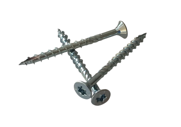 Holzbauschrauben 5 x 50 mit Torx 25 verzinkt Senkkopf - 200 Stück